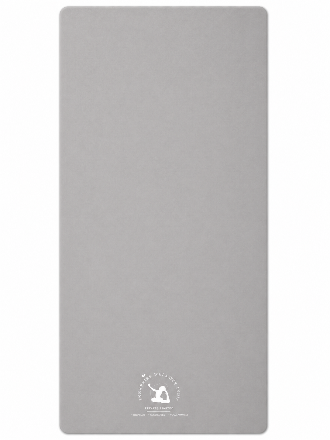grey plain yoga mat grey plain yoga mat