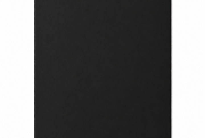 Plain Black Yoga Mat