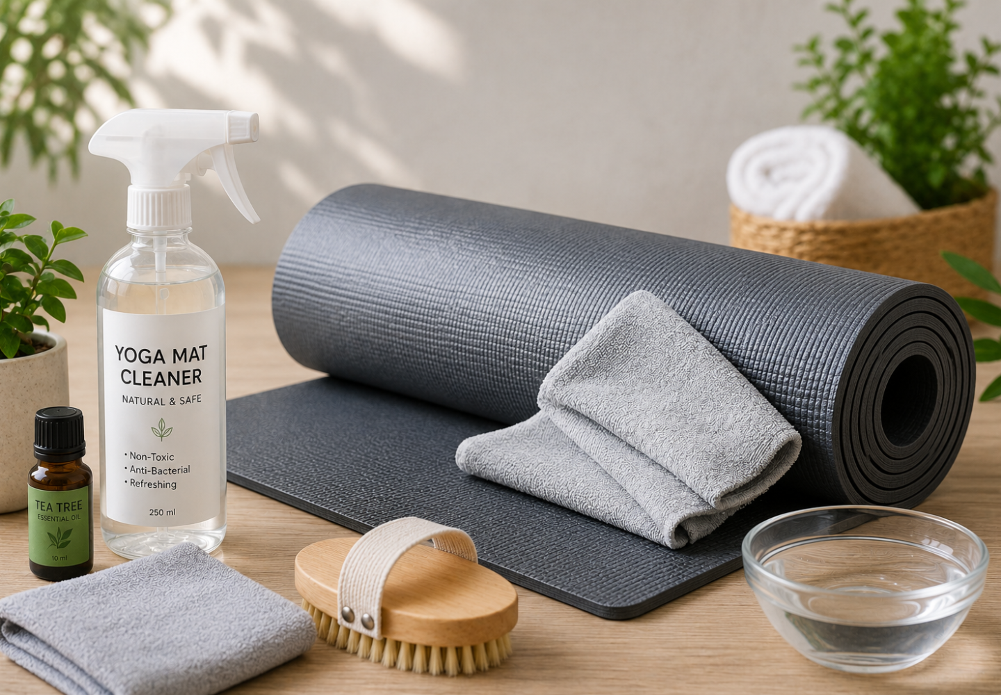 Clean Yoga Mat