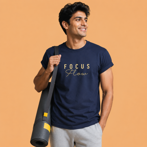 Focus Flow Men's Yoga T-Shirt